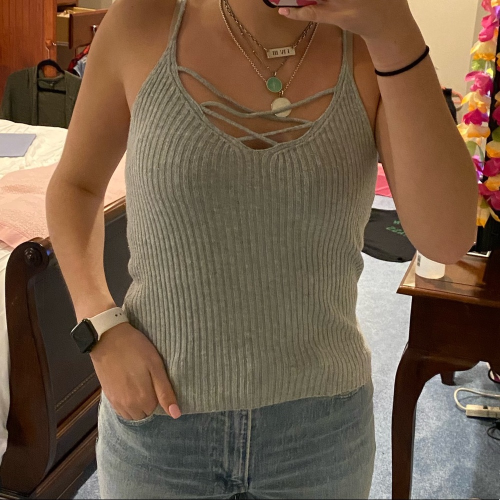 American Eagle sweater tank